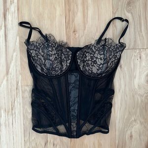 Victoria’s Secret Lingerie  - Black Bustier
